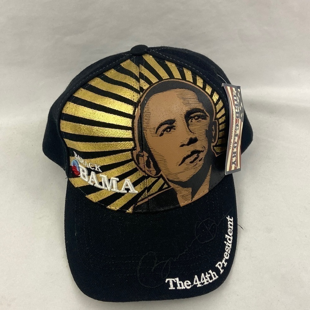 Barack Obama The 44th President Net Strapback Hat